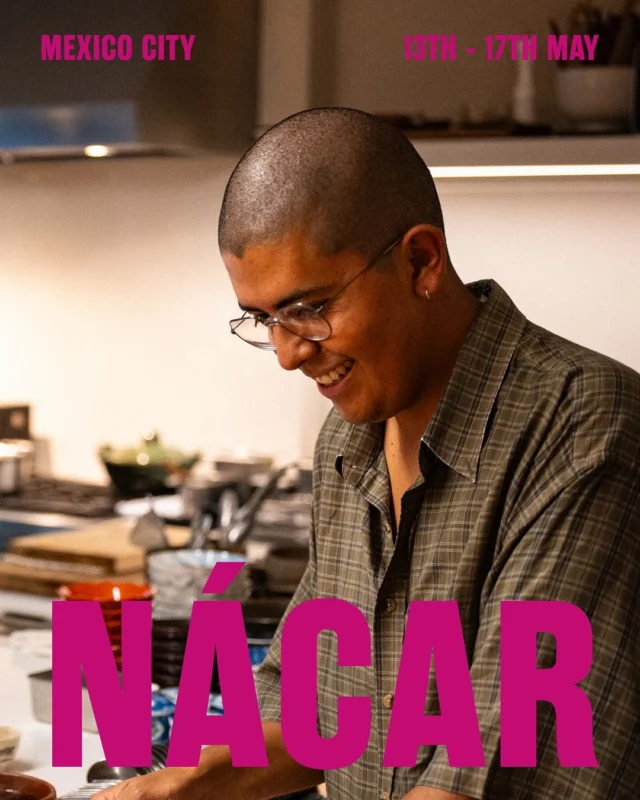 Opening in Mexico City this autumn, @nacar_mx is a contemporary izakaya from @brandonarram that “merges Japanese sensibility with Mexican folklore”.
Few chefs have the experience or the imagination to pull off a concept that ambitious, but Brandon’s formative years speak for themselves. From Pujol** in Mexico City (his Nácar partners) to Kong Hans Kælder** in Copenhagen and CHIUnE in Tokyo, Brandon’s career to date is characterised by both the rigour, intensity and discipline of classical French cuisine, and, more recently, an exploration of his Mexican roots, with a special focus on the “sensitivity, skill and romanticism” of kaiseki and kappo-style Japanese cookery.
For Brandon’s week with us, he’s created menu inspired by Mexico City’s food culture, but presented in a contemporary izakaya format and paired with an intriguing blend of agua fresca and tea cultures (think houjicha-cacao nib highball or ume-jamaica-jasmine mezcalita).
If that sounds incredible, that’s because it is. You know what to do. Opening in Mexico City this autumn, @nacar_mx is a contemporary izakaya from @brandonarram that “merges Japanese sensibility with Mexican folklore”.
Few chefs have the experience or the imagination to pull off a concept that ambitious, but Brandon’s formative years speak for themselves. From Pujol** in Mexico City (his Nácar partners) to Kong Hans Kælder** in Copenhagen and CHIUnE in Tokyo, Brandon’s career to date is characterised by both the rigour, intensity and discipline of classical French cuisine, and, more recently, an exploration of his Mexican roots, with a special focus on the “sensitivity, skill and romanticism” of kaiseki and kappo-style Japanese cookery.
For Brandon’s week with us, he’s created menu inspired by Mexico City’s food culture, but presented in a contemporary izakaya format and paired with an intriguing blend of agua fresca and tea cultures (think houjicha-cacao nib highball or ume-jamaica-jasmine mezcalita).
If that sounds incredible, that’s because it is. You know what to do.