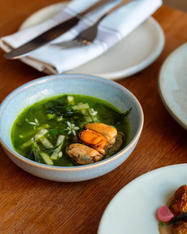 In the kitchen this week: @nikalozovska of @dizyngoff, the Odesa chef redefining modern Ukrainian cuisine with her hyper-seasonal, port-city inspired plates.
Expect bright, soulful cooking in dishes like ‘Mussels, wild garlic, nettle’, ‘Fried young potatoes, shrimp sauce, samphire, anchovies’, and ‘Cottage cheese varenik, asparagus, green peas’. In the kitchen this week: @nikalozovska of @dizyngoff, the Odesa chef redefining modern Ukrainian cuisine with her hyper-seasonal, port-city inspired plates.
Expect bright, soulful cooking in dishes like ‘Mussels, wild garlic, nettle’, ‘Fried young potatoes, shrimp sauce, samphire, anchovies’, and ‘Cottage cheese varenik, asparagus, green peas’.