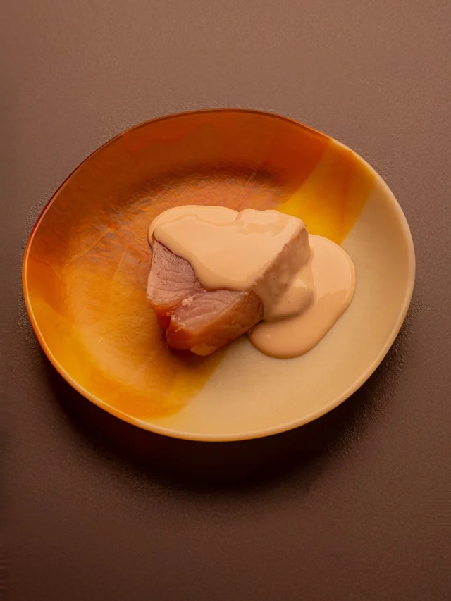 Next week in the guest chef kitchen we’re joined by the Michelin-starred team behind Chispa Bistro. Helmed by the young Argentine-sensation, Juan D’Onofrio, who at just 26 has carved out one of Madrid’s most compelling kitchens.
A restaurant that utilises the essence of every ingredient, Juan’s cooking specialises in the oft-overlooked art of the sauce. They’re vividly expressive and pulse with an understated theatricality. Combine that with elegantly paired back and deeply seasonal cooking and you’re onto something truly special.
It’s intimate, unflashy, and quietly electric and we can’t wait for you to pull up a chair. Next week in the guest chef kitchen we’re joined by the Michelin-starred team behind Chispa Bistro. Helmed by the young Argentine-sensation, Juan D’Onofrio, who at just 26 has carved out one of Madrid’s most compelling kitchens.
A restaurant that utilises the essence of every ingredient, Juan’s cooking specialises in the oft-overlooked art of the sauce. They’re vividly expressive and pulse with an understated theatricality. Combine that with elegantly paired back and deeply seasonal cooking and you’re onto something truly special.
It’s intimate, unflashy, and quietly electric and we can’t wait for you to pull up a chair.