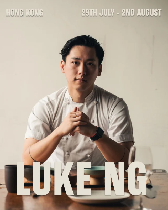 Rising star Luke NG is reimagining the classic Hong Kong Tea House - “茶樓” - through a compelling, and delicious, contemporary lens.
One of the things we love most about our guest chef series is shining a light on the ones to watch, the rising stars quietly honing their craft in some of the world’s most exciting kitchens. Chefs with something to say, and the skills to back it up. Luke NG is one of those chefs.
With stints at Septime* (Paris), Mirazur*** (Menton), Hakkasan* (London) and Kitchen Table** (London), he’s sharpened his tools in some serious kitchens. For us, he’s marrying fine dining finesse with the bold, expressive flavours of his Hong Kong roots.
Think ‘Chu hou braised beef brisket croquettes with daikon purée and black garlic gel’ and ‘Wontons in three sauces: carabinero bisque, courgette velouté, miso emulsion’. It’s loud, layered, and full of personality.
Trust us – you’ll want to say you were the first to know... Rising star Luke NG is reimagining the classic Hong Kong Tea House - “茶樓” - through a compelling, and delicious, contemporary lens.
One of the things we love most about our guest chef series is shining a light on the ones to watch, the rising stars quietly honing their craft in some of the world’s most exciting kitchens. Chefs with something to say, and the skills to back it up. Luke NG is one of those chefs.
With stints at Septime* (Paris), Mirazur*** (Menton), Hakkasan* (London) and Kitchen Table** (London), he’s sharpened his tools in some serious kitchens. For us, he’s marrying fine dining finesse with the bold, expressive flavours of his Hong Kong roots.
Think ‘Chu hou braised beef brisket croquettes with daikon purée and black garlic gel’ and ‘Wontons in three sauces: carabinero bisque, courgette velouté, miso emulsion’. It’s loud, layered, and full of personality.
Trust us – you’ll want to say you were the first to know...