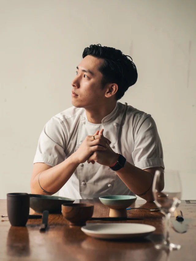 The show never really stops here. But every so often, someone comes along who makes us sit up a little straighter.

Next week, it’s Luke NG’s turn at the guest chef pass. An emerging talent with serious pedigree, Luke is bringing a bold new take on the classic Hong Kong tea house “茶樓” to Charlotte Street. A reflection of the mixed cultures that make up Hong Kong, from Cantonese and British through to French, Japanese and Korean influences, it’s the ultimate melting pot and we can’t wait to be part of the story.

It’s cooking that’s sharp, elegant and deeply personal. A mash-up of tradition, memory and serious technique, shaped by time in some of the world’s best kitchens like Septime*, Mirazur***, Hakkasan* and Kitchen Table**.

This one’s special. You’ll want to be here for it.