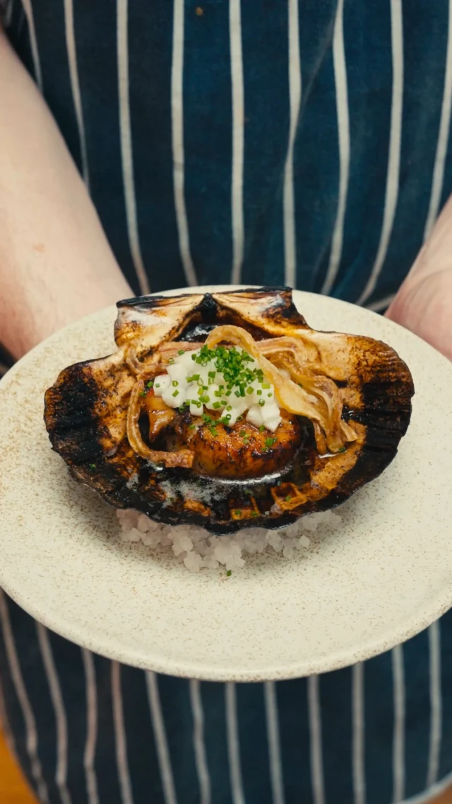 This week in the Guest Chef kitchen we’re shining a light on a region of the world that rarely gets its dues. Barang’s Tom Geoffrey is guiding us through the wonderful world of Cambodian cuisine, an oft-overlooked region that rarely makes its way onto these shores.

He’s using his week with us as a bit of a proving ground: dishes that punch, flavours that don’t hold back, offering a sneak peek at where he’s headed next (no spoilers, but watch this space).

Tom’s menu marries Cambodian spirit with British produce in full bloom, the sort of cross-pollination that makes you sit up a little straighter at the table. Best described in his ‘Grilled scallop, tamarind brown butter, Nashi pear, crispy pig’s ear’ which tastes just as good as it looks.

And because Tom’s inspiration comes from laid-back Cambodian eateries, we’re serving it all à la carte — it’s casual, generous, and best enjoyed with a cold one to hand.