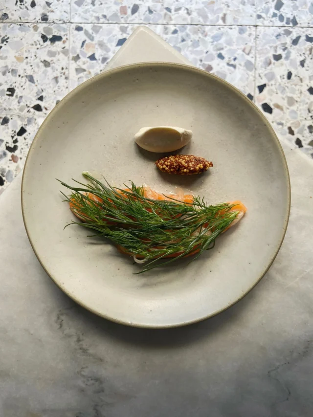 Next week, we welcome a real rising star into the Guest Chef kitchen.

Robert Mendoza cut his teeth in elite kitchens like Blue Hill at Stone Barns*** (New York) and Hertog Jan** (Antwerp), before heading to the French capital where he found his true calling in the city’s new-wave bistronomy movement — running the kitchens at Le Saint Sebastien and Vivant Deux to name but a few.

His cooking? French foundations meets Mexican flair. Think ‘Steamed sea bass with black garlic and Champagne beurre blanc’; ‘Tuna carpaccio with salsa seca and pickles’ and ‘Beef tenderloin with mole manchamanteles, grilled mushrooms and brassicas’. Fusing heritage with honed cooking, we can’t wait.

There’s still time to join us. You know what to do.