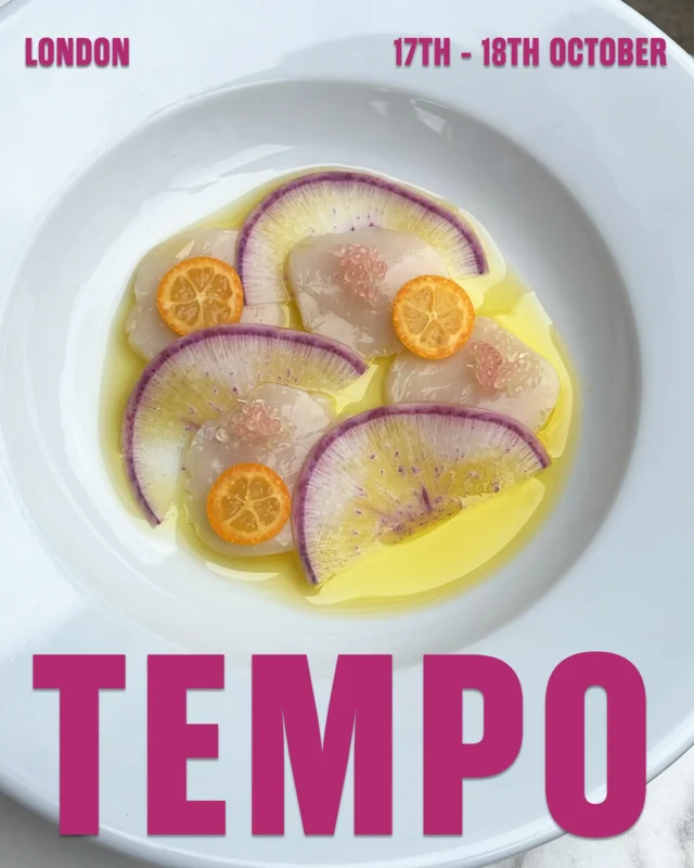 Good things don’t always stick around for long. Eric Wan joins us for two action-packed evenings with an exclusive first look at Tempo, ahead of its East London debut. Eric’s story saw him take a sharp swerve out of corporate life into the kitchen of Dinner by Heston**, and then across London, Paris and Shanghai with a string of pop-ups and residencies that have cemented him as one to watch.

Now he’s setting down roots, offering us a razor-sharp look at what’s to come. By tying together the flavours from his Chinese-Vietnamese heritage and connecting the dots between Hong Kong, Vietnam, and the cities that have helped shape him to deliver a menu that sings with flavour and originality.

Think ‘Chalk Stream Trout, Nước Mắm, Shiso’, ‘Grilled Chicken, Lemongrass Sa Tế, Sweet Basil’ and ‘Vietnamese Coffee Granita, Salted Cream, Buckwheat’. A fleeting glimpse of what’s next. Tempo lands at Carousel for two nights only — catch it while you can.