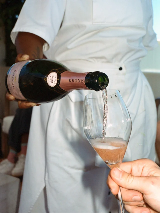 We’re always on the hunt for that perfect pairing, when dish and wine align for that most unique of sensual experiences. With that in mind, this week’s South African pairing in the Guest Chef dining room has been hitting all the right notes.

Think Krone Cap Classique’s delicious expressions meet Ash Valenzuela-Heeger’s exquisite cooking in a journey that runs from the rugged coastline of the Western Cape to Ash’s adopted home in the Brummy West Midlands - where her 12-seater counter restaurant fuses her South African heritage with the best of British produce.

Krone’s story begins on the historic Twee Jonge Gezellen estate, a family-run farm with more than 300 years of history. The estate vineyards climb the eastern slopes of Saronsberg Mountain, AKA “the rainmaker”, where cool air and ancient soils shape wines with real character. Exactly the sort of bottles Ash’s inventive dishes love to be around.

We’re serving three of Krone’s vintage-specific cuvées: ‘Borealis Cuvée Brut’, ‘Rosé Cuvée Brut’ and ‘Amphora Blanc de Blancs’ for a pairing that captures the rhythm of South Africa’s coastline, glass by glass.

Two nights left. Plenty of time to join us. Link in bio.