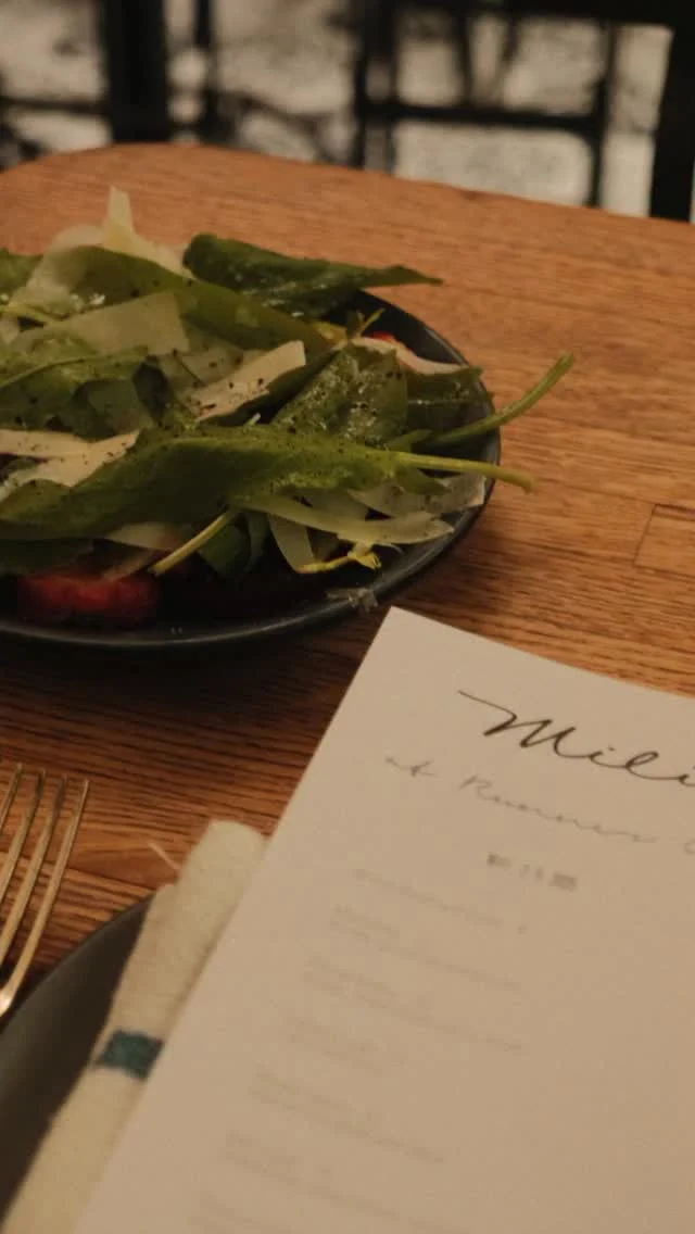 Next week we’re closing out 2025 with a giant of the NYC dining scene.

As the executive chef of Estela*, Jorge Luis Pabon cemented his reputation as one of the city’s most instinctive cooks, perfecting the effortless, ingredients-led style that made the intimate downtown bistro a Manhattan icon. Now Jorge – who also counts El Celler de Can Roca and The French Laundry among his many illustrious career highlights – has cut loose, bringing new project Mili to life alongside partner in wine, Alexis Morgan.

Taking a leaf out of The Four Horsemen playbook, Mili is a new-wave New York concept where confident, maximalist flavours abound. Think ‘Monkfish, Spring Onion Sauce, Wilted Spinach’; ‘Wagyu Steak, Radicchio, Spicy Beet Sauce’; and ‘Pears, Vin Jaune Sabayon, Walnuts’, elevated by imaginative pairings from Alexis that make each plate sing.

If you like Planque, Trivet or Noble Rot, then consider this an early Christmas present to yourself. This one’s going to *pop*.