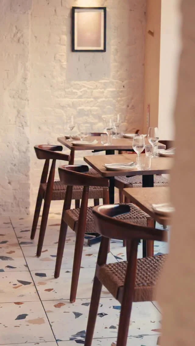 Getting the restaurant ready for service is one of our favourite morning rituals, a quiet moment before the real drama unfolds.

We&rsquo;re all set, time for you to pull up a chair.

We&rsquo;re open all day for lunch (12pm-3pm) dinner (5pm-10pm) and everything inbetween. Join us.