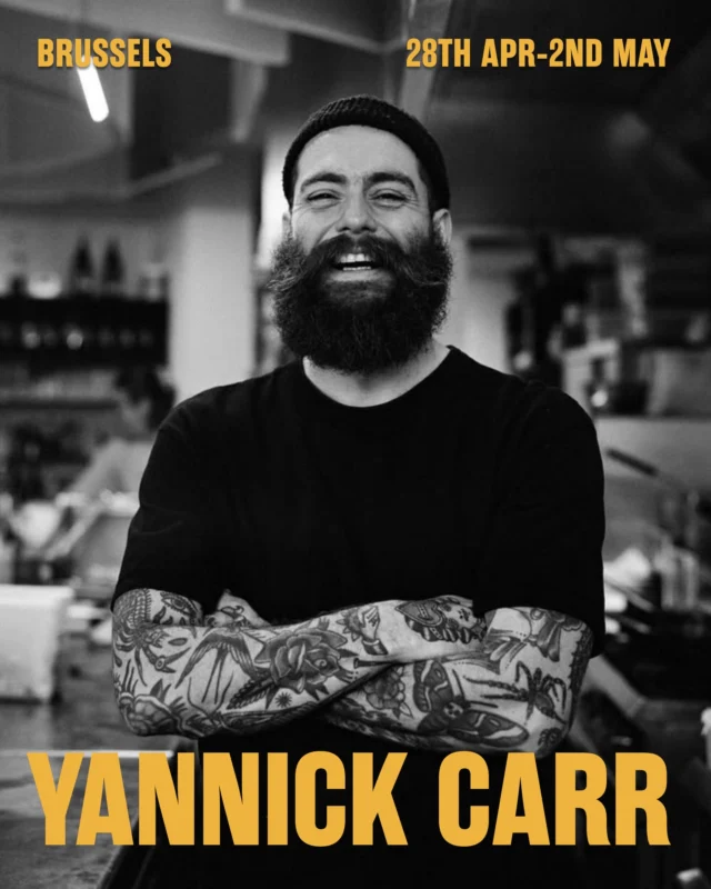 Yannick Carr lands on Charlotte Street for his Carousel debut armed with an arsenal of spice-laden, Thai-inspired, flavour-packed firecrackers like &lsquo;Grilled Fish Sauce Cured Duck Breast, Northern Thai Curry, Ginger, Shallot, Pickled Garlic&rsquo; and &lsquo;Irish Mor Oyster, Green Herb & Coconut Nam Jim, Lemongrass, Coriander Oil, Coriander Leaf&rsquo;.

A disciple of Bangkok heavyweight Gaggan, Yannick&rsquo;s time there sparked a love affair with the bold, heady flavours of South East Asia that now runs through everything he cooks. He joins us fresh from closing the chapter on his award-winning run at neighbourhood favourite Old Boy, with Yannick hitting the road to share more of the punchy and precise flavours that won him Asian Restaurant of the Year 2023 (Gault & Millau Belgium).

Think superstar dishes like &lsquo;Raw Isaan Style Salad, Beef Tartare, Ghee Toasted Brioche&rsquo;; &lsquo;Smoked Mackerel, Ricotta Stuffed Pasta, Pickled Sjimeji Mushroom, Tom Kha Emulsion, Ramson Oil&rsquo;; and a dessert of &lsquo;Thai Tea Ice-Cream, Condensed Milk Whipped Cream, Ginger Crumble, Orange Zest&rsquo; delivering one of the most exciting debuts we&rsquo;ve seen in long time.