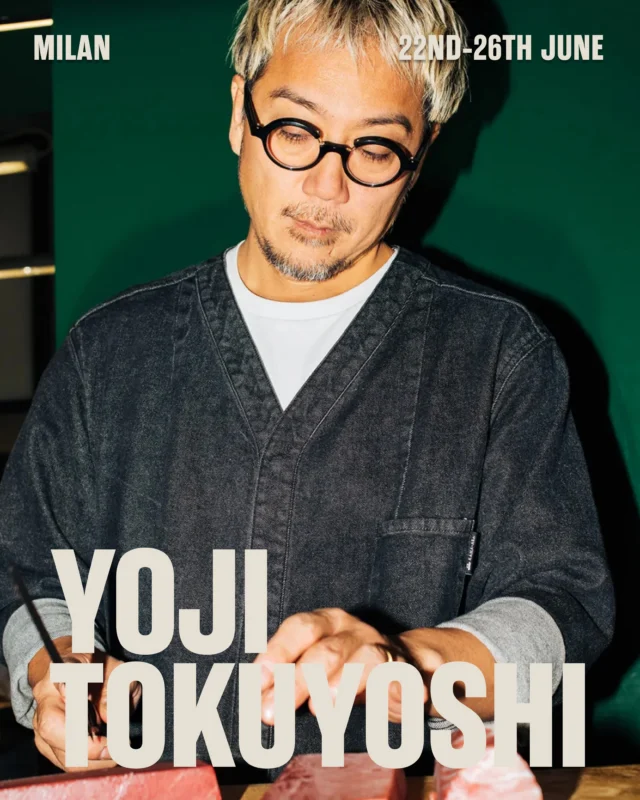 Yoji Tokuyoshi is one of our culinary heroes.

After making his name at Osteria Francescana, Yoji opened the eponymous Tokuyoshi in Milan in 2015, earning instant global acclaim and a Michelin star that same year. The restaurant quickly became an institution, effortlessly weaving together Italian ingredients and Japanese techniques to create an endlessly compelling culinary language of its own.

Few chefs possess Yoji&rsquo;s capacity for reinvention, and after opening Alter Ego in Tokyo, he was one of the first of the European greats to call time on fine dining as we knew it. Tokuyoshi was reborn as the more easy going Bentoteca and a growing empire of sister spots followed, from must-try hole in the wall Katsusanderia and Japanese bakery Pan to the ambitious Hi-Fi bar and dining concept, Mogo, which he opened with partner Alica Yamada.

After a cameo at {PAIRED} in 2024 alongside Gilles Peterson, Yoji is back for a full week (Monday to Friday) with a suitably epic menu. Think &lsquo;Chawanmushi, Toasted Katsuobushi, Grilled Corn, Red Prawn Crudo&rsquo;; &lsquo;Katsu Sando, Bone Marrow&rsquo;; and &lsquo;Wagyu, Peach, Umeboshi&rsquo;. 

Yoji is openly eyeing up a potential London outpost for Bentoteca. This is your chance to experience why that is really big news.

𝙔𝙤𝙟𝙞&rsquo;𝙨 𝙬𝙚𝙚𝙠 𝙖𝙩 𝘾𝙖𝙧𝙤𝙪𝙨𝙚𝙡 𝙞𝙨 𝙩𝙝𝙚 𝙡𝙖𝙩𝙚𝙨𝙩 𝙞𝙣𝙨𝙩𝙖𝙡𝙢𝙚𝙣𝙩 𝙤𝙛 𝙈𝙪𝙧𝙧𝙖, 𝙖𝙣 𝙄𝙩𝙖𝙡𝙞𝙖𝙣 𝙡𝙤𝙫𝙚 𝙖𝙛𝙛𝙖𝙞𝙧 𝙞𝙣 𝙥𝙖𝙧𝙩𝙣𝙚𝙧𝙨𝙝𝙞𝙥 𝙬𝙞𝙩𝙝 𝘾𝙪𝙡𝙩𝙞𝙫𝙖𝙧 𝙎𝙩𝙪𝙙𝙞𝙤.