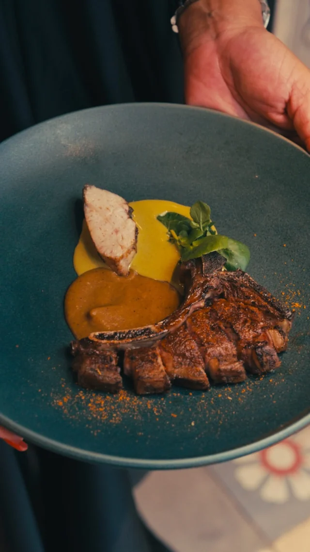This week we welcome South Africa&rsquo;s roaming restaurant concept, EDGE, onto the guest chef pass.

The brainchild of duo, Vusi Ndlovu and Absie Pantshwa, whose mission is to unite the cornucopia of flavours that make up the entire African continent, one dish at a time.

Cooking almost exclusively over coals, EDGE presents a thrilling celebration of Pan-African cooking and heritage, this is food that connects cultures and regions, in full-throttle technicolour, think knockout dishes like &lsquo;Torched Mackerel, Jollof &lsquo;Consomm&eacute;&rsquo;, Tomato Fondue&rsquo;, &lsquo;Grilled Asparagus, Mussels, Beer Broth, Ginger&rsquo; and &lsquo;Goat Chops, Butternut Masala, Watercress&rsquo;.

At the heart of it all is the magnetic Absie, who joins us to talk about the importance of concepts like EDGE and what it means to share the richness and diversity of the African pantry with the wider world.

Don&rsquo;t miss your chance to catch EDGE in action this week on Charlotte Street.