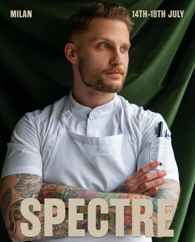 He had us at langoustine toast.

With a maximalist style that refuses to be labelled, Spectre is the full-throated, at times off-the-wall, fine dining experience from Sebastiano Campanelli, a virtuoso chef who cut his teeth at Maaemo*** and Noma*** before rising through the ranks at The Man Behind The Curtain* (Leeds), Mana* (Manchester) and Savage* (Oslo).

Now riding solo, restrained only by the limits of his imagination, Sebastiano is ripping up the rule book with flavour-forward creations like &lsquo;Cod, Aji Amarillo, Fennel Lyonnaise, Coriander&rsquo;; &lsquo;Tuna Crudo, Watermelon, Nasturtium, Yellow Chilli&rsquo;; and &lsquo;Koji Cured Duck, Black Garlic, Sour Cherries, Sichuan Pepper Corn&rsquo;. Because, why not?

Sebastiano has been turning heads in Beijing, Paris, Bangkok and Istanbul. Now it&rsquo;s London&rsquo;s turn to experience Spectre&rsquo;s fireworks. Hit the link in our bio to join us.
