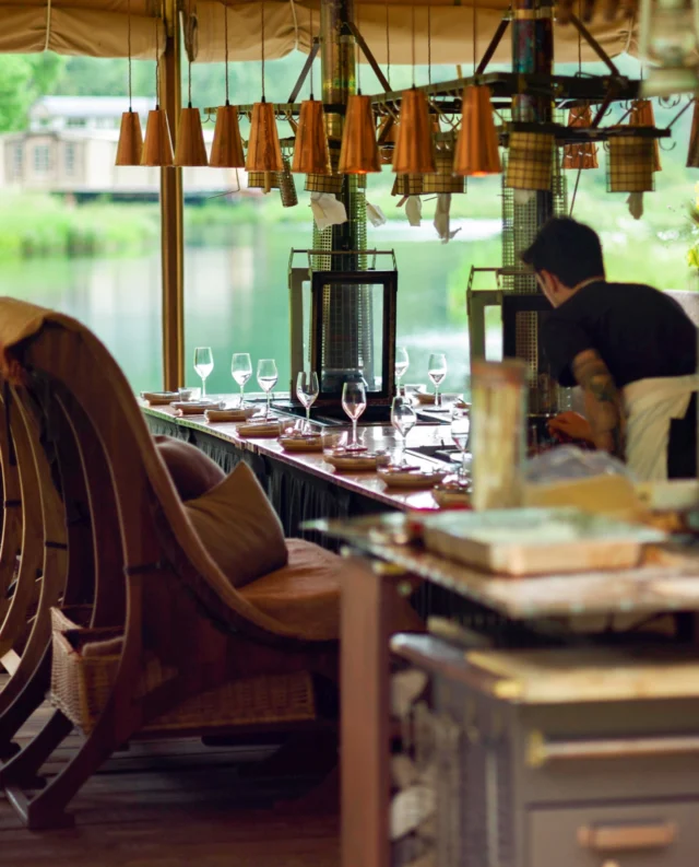 This heatwave has got us pining for the rolling hills of Wiltshire and Guy Ritchie&rsquo;s private lakeside idyll.

As well as a weekly-changing line-up of ludicrously talented guest chefs (coming up we have Alex Claridge from Michelin-starred The Wilderness, Birmingham, and Edinburgh superstar, Roberta Hall McCarron), our summer residency at Ashcombe Estate also features long, lazy afternoons of leisurely outdoor pursuits that are made for glorious summer days like these.

Cool down with a spot of wild swimming in New Lake, also home to the Ritchie family sauna, or stretch out under a chestnut tree with a good book and glass of Eau de Provence ros&eacute;, before dining al fresco at Saturday evening&rsquo;s WildKitchen experience.

This weekend we have special double-header as Chantelle Nicholson and Sabrina Gidda join us for a four-hands dinner by the lake. Only a few spaces remain for the rest of the season so hit link in our bio if you&rsquo;d like to find out more.

𝘐𝘯 𝘱𝘢𝘳𝘵𝘯𝘦𝘳𝘴𝘩𝘪𝘱 𝘸𝘪𝘵𝘩 𝘌𝘈𝘜 𝘋𝘌 𝘗𝘙𝘖𝘝𝘌𝘕𝘊𝘌 & 𝘊𝘩𝘢𝘮𝘱𝘢𝘨𝘯𝘦 𝘉𝘰𝘭𝘭𝘪𝘯𝘨𝘦𝘳