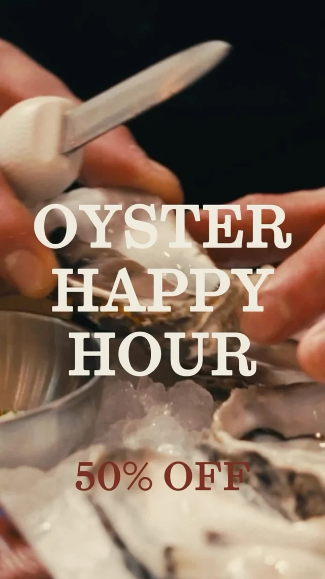 𝗜𝗻𝘁𝗿𝗼𝗱𝘂𝗰𝗶𝗻𝗴 𝘁𝗵𝗲 𝗖𝗼𝗺𝗲𝘁𝗮 𝗛𝗮𝗽𝗽𝘆 𝗛𝗼𝘂𝗿. 50% off oysters and margaritas for just &pound;8. Need we say more?

Join us Tuesday to Saturday, 5&ndash;6pm, for a little pre-dinner indulgence. Bookings are available via the link in our bio or just swing by.

Come and get it.