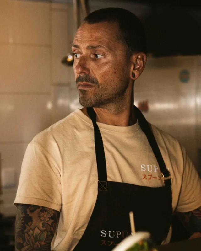 This week the guest chef kitchen is home to chef Luca Rossi, sake sommelier Bruna Sotriffer and their small but mighty izakaya, Supūn.

The pair met at two Michelin-starred INUA in Tokyo, and can now be found in Ibiza, effortlessly connecting the dots between a little black book of Asian crowdpleasers, while delivering a masterclass in how to have a good time.

Armed with a larder full of ferments, chillies and spices, Luca&rsquo;s menu is stacked with firecrackers like &lsquo;Dandan Style Beef Short-Rib, Roasted Quince, Charred Leaves&rsquo; and &lsquo;Scamorza Bao, Apple Kimchi, Karashi&rsquo;. Meanwhile, Bruna has put together an immaculate sake pairing to complement every single dish. Swipe across to check out the menu and to see the &lsquo;Papa Seca, Red Prawns, Cured Lardo, Samphire, Koshō, Squid Ink&rsquo; and pairing in action.

There&rsquo;s still time to join us this week, hit the link in our bio to pull up a chair.
